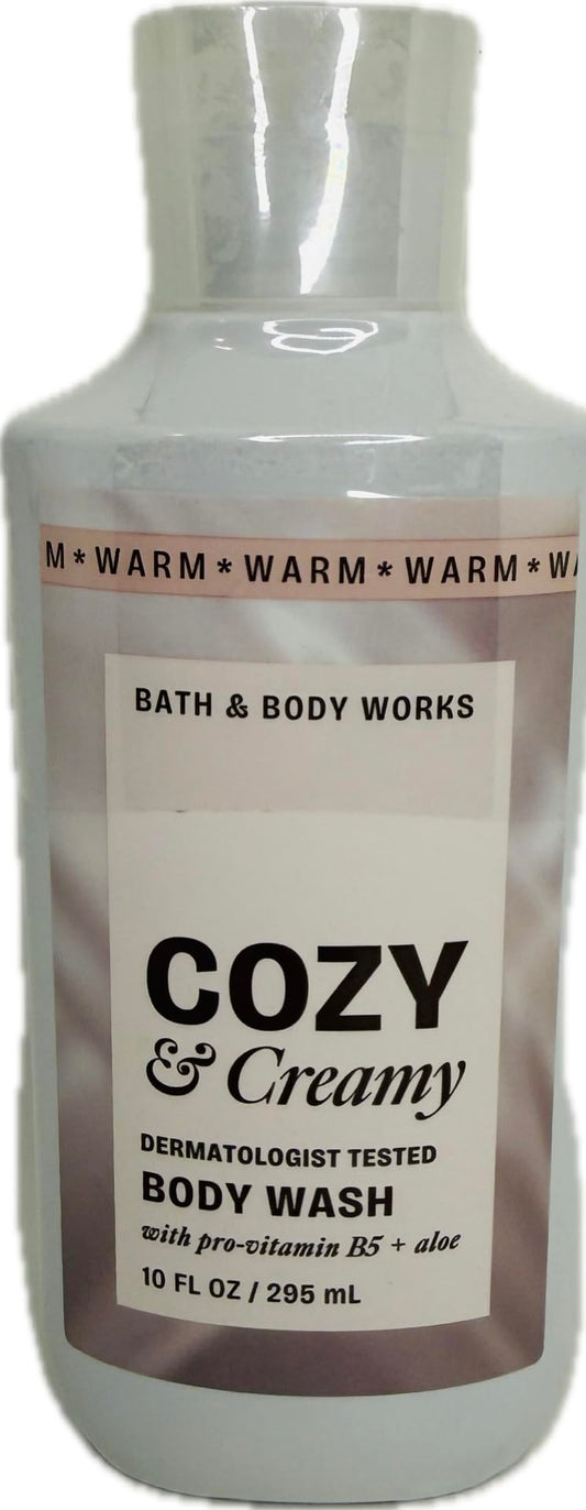 Bath & Body Works Cozy & Creamy Body Wash 10 fl oz
