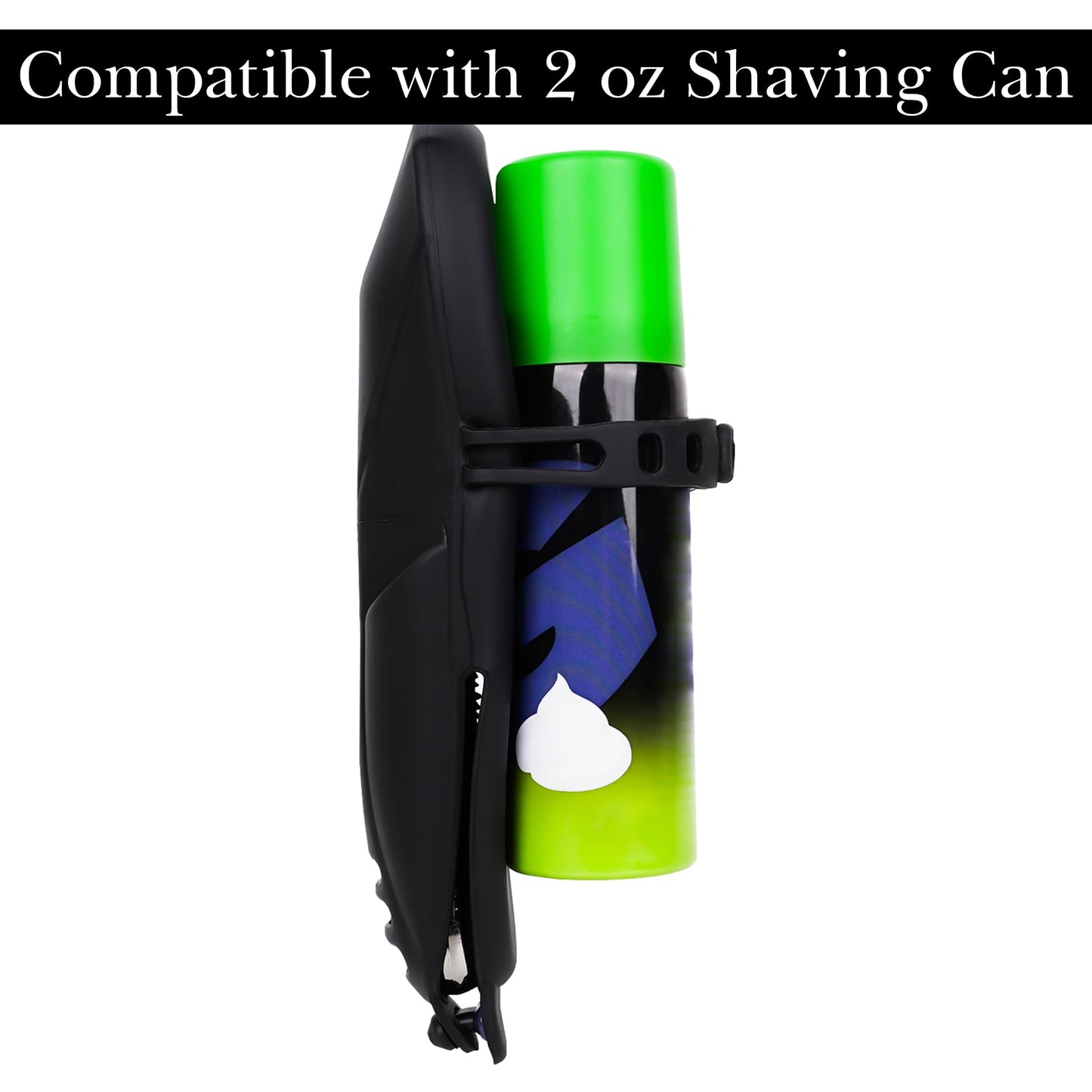 Linkidea Travel Razor Case, Silicone Razor Cover with Strap & 2oz Shaving Cream Holder, Portable Razor Organizer for Men, Fits Most Cartridge Razors Beauty and Personal Care Linkidea