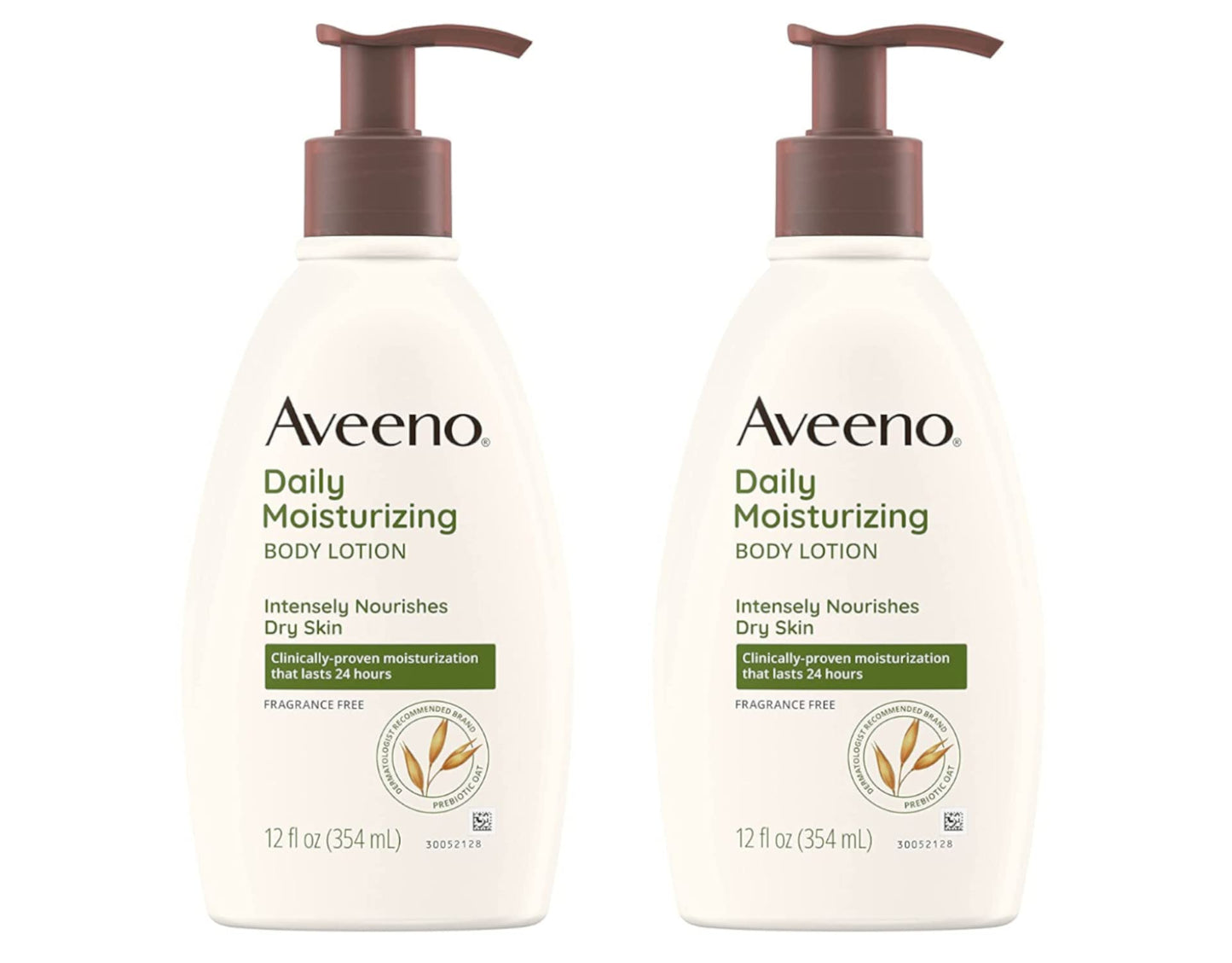 Aveeno Daily Moisturizing Lotion 12 Ounce Pump (354ml) (2 Pack) Beauty & Personal Care Aveeno