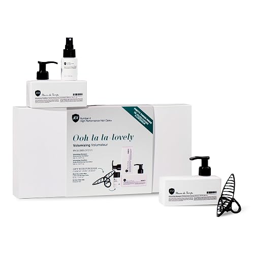 Number 4 Volumizing Gift Set - Lightweight Shampoo, Conditioner & Styling Products for Fine or Flat Hair - Sulfate-Free, Vegan, Color-Safe Hair Care Beauty & Personal Care Number 4