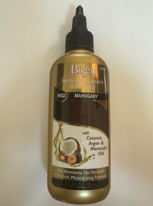 Bigen Semi-Permanent Haircolor #Mg2 Mahogany 3 Ounce (88ml) (2 Pack) Beauty & Personal Care Bigen