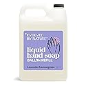 EVOLVED BY NATURE Liquid Hand Soap Refill, 128 Oz, Lavender Lemongrass, Biodegradable Formula Beauty & Personal Care EVOLVED BY NATURE