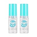 Nicka K New York Glam Lip Oil, Long Lasting, Tinted Lip Gloss, Nourihes, Hydrates (Pina Colada 2 Pack) Beauty & Personal Care NICKA K NEW YORK