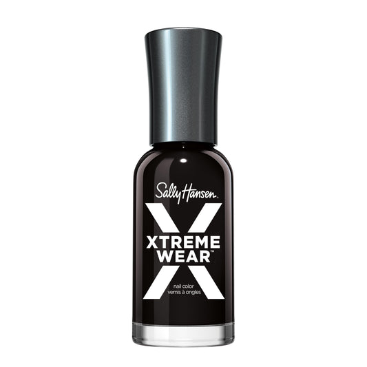 Sally Hansen Xtreme Wear Nail Polish, Streak-Free, Shiny Finish, Long-Lasting Nail Color, Black Out, 0.40 fl oz Beauty & Personal Care Sally Hansen