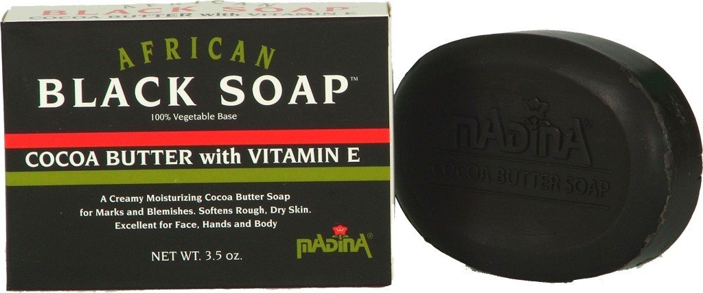 Cocoa Butter Black Soap Beauty & Personal Care Madina