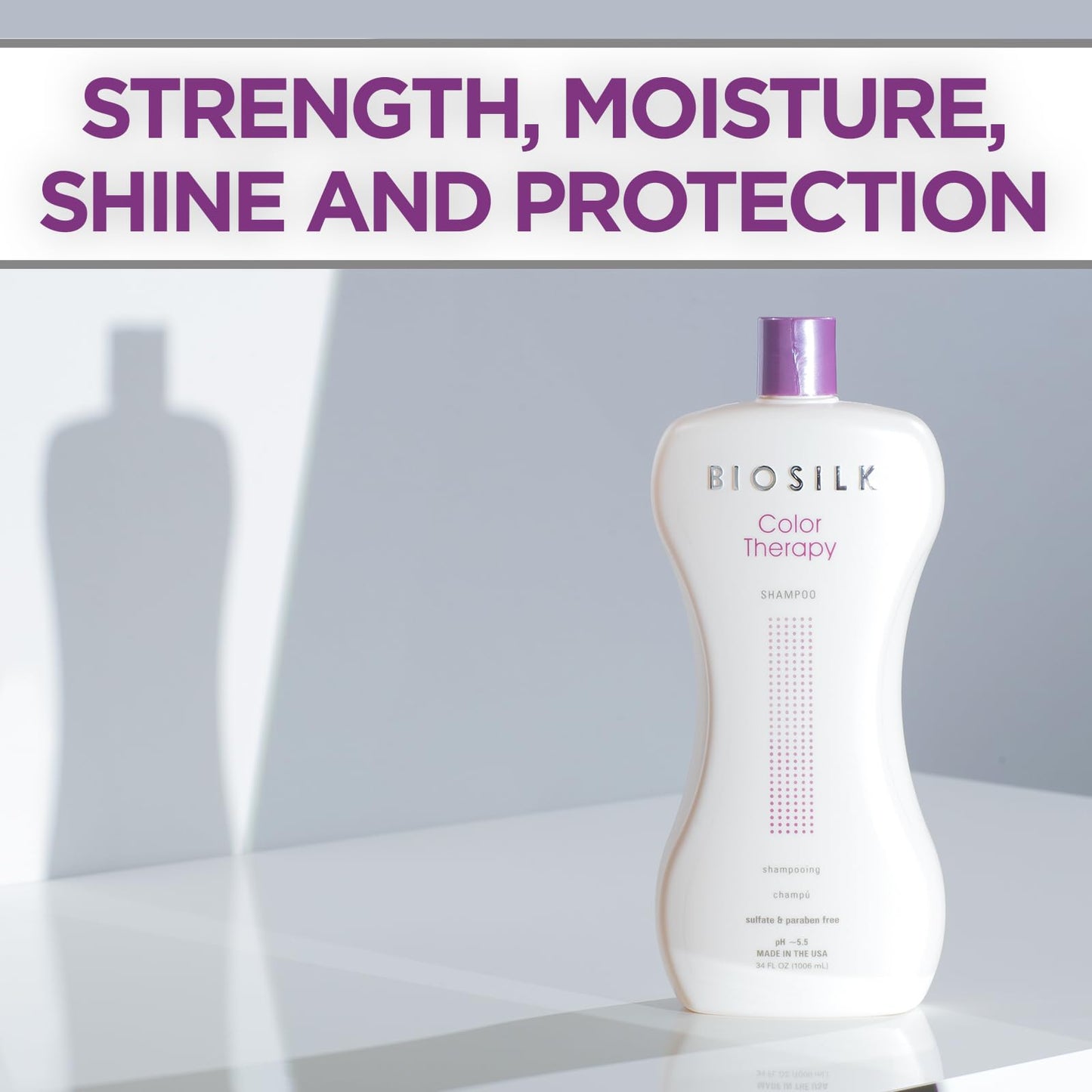 BioSilk Color Therapy Shampoo & Conditioner Duo, Gently Cleanses & Replenishes Moisture, Sulfate, Paraben, & Cruelty-Free, 34 Oz (Pack of 2) Beauty & Personal Care BioSilk