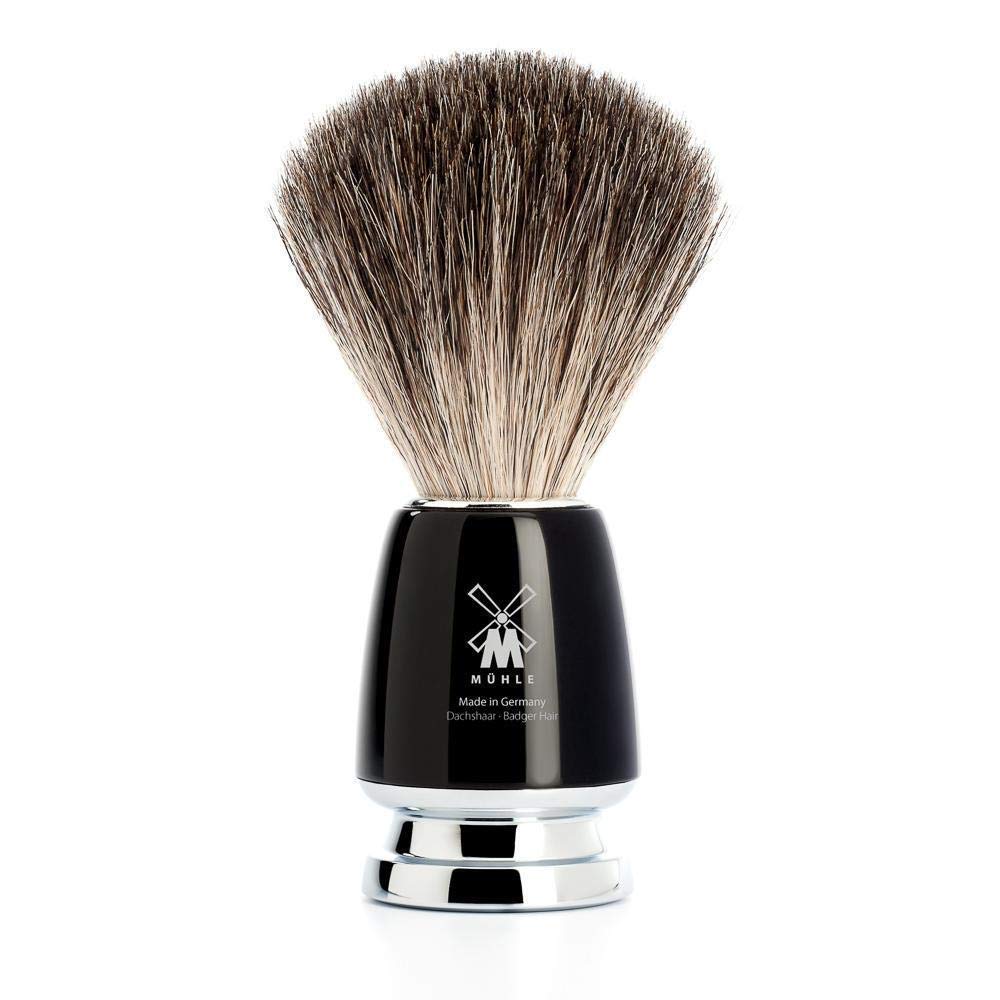 MÜHLE RYTMO Shaving Kit for Men, Black Wet Shaving Grooming Set Beauty and Personal Care MÜHLE