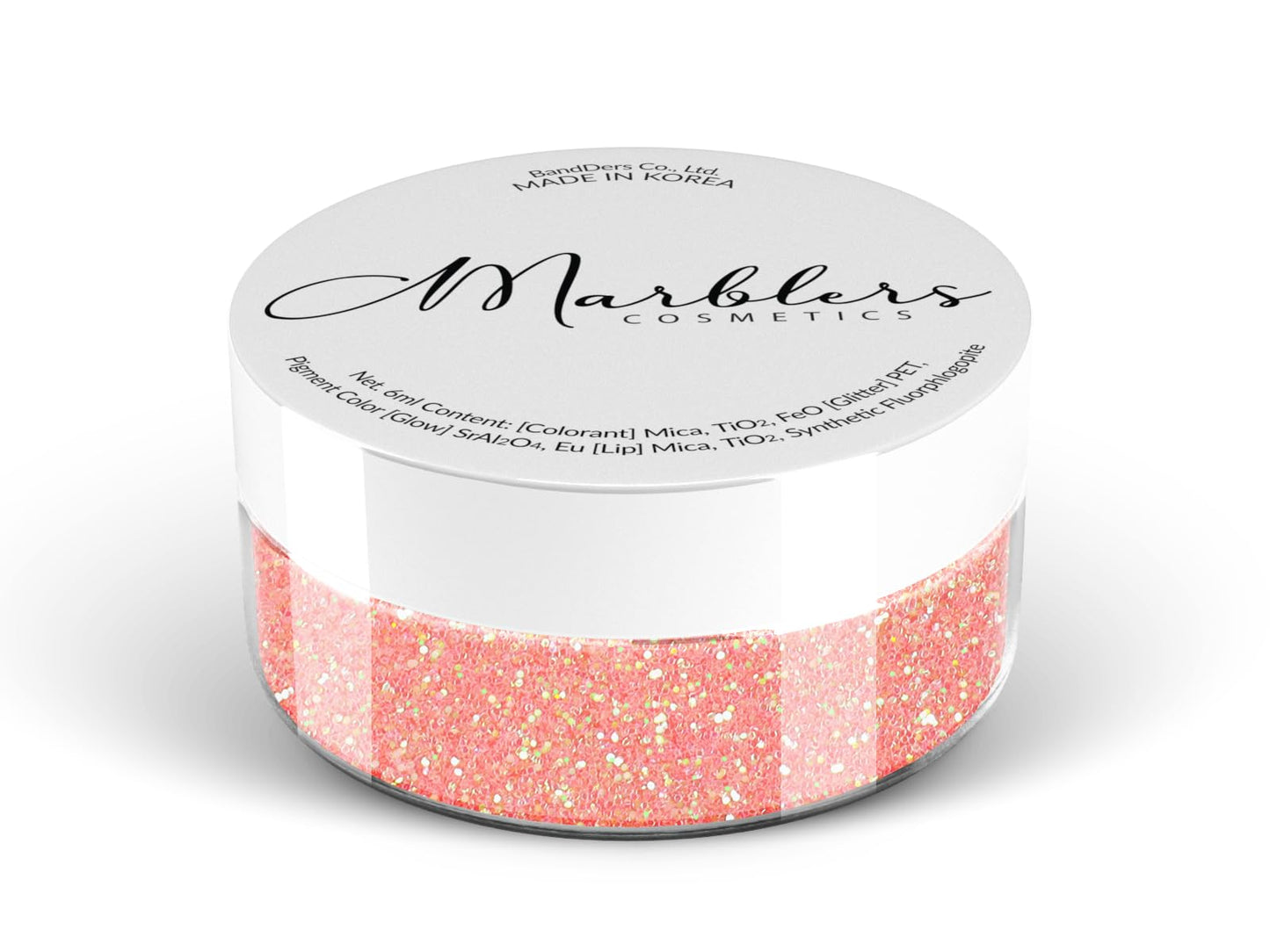 MARBLERS Holographic Face & Body Glitter [Rainbow Pink] 0.18oz (5g) | Fine | Non-Toxic | Vegan | Cruelty-Free | Festival, Rave & Party Makeup | Eye Beauty & Personal Care MARBLERS
