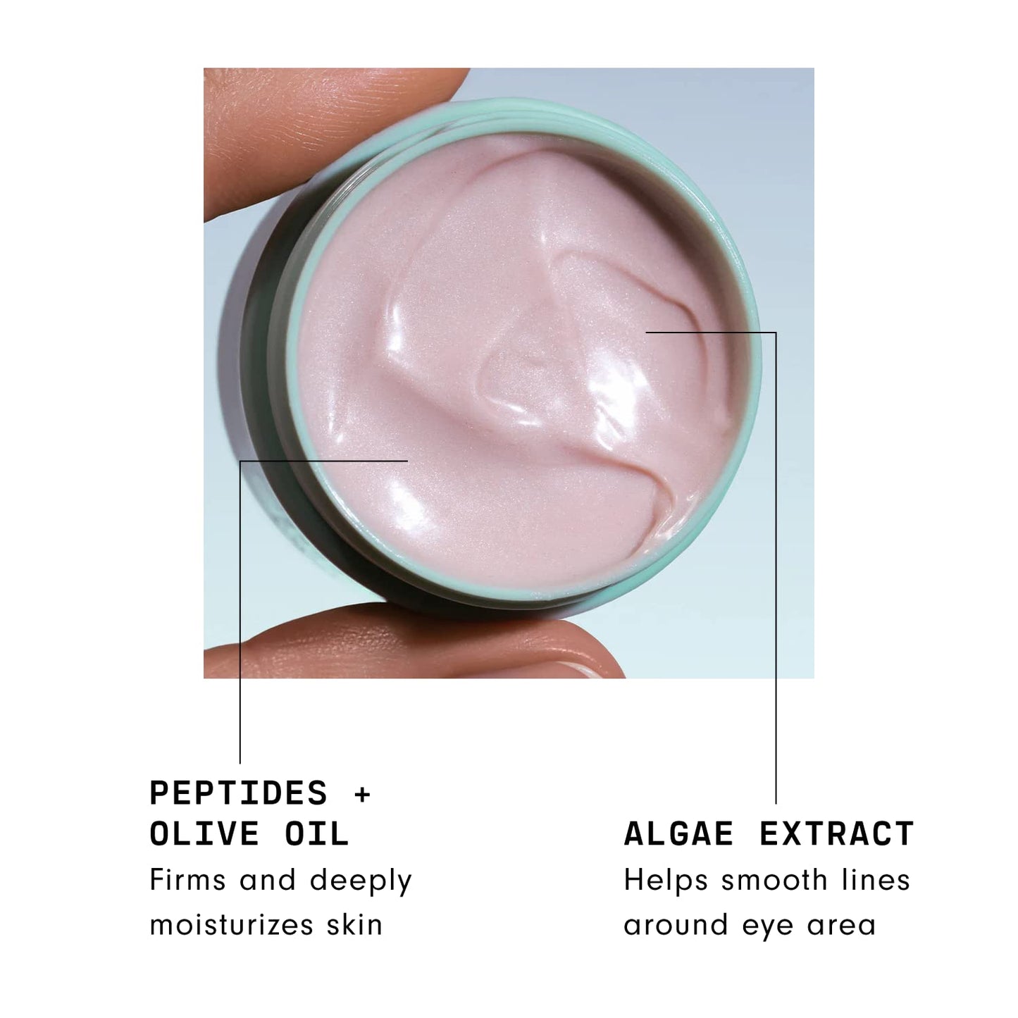 Versed Zero-G Smoothing Eye Cream - Smoothing Algae Extract, Firming Peptides and Deeply Moisturizing Olive Oil - Vegan Eye Cream For Wrinkles Beauty & Personal Care Versed