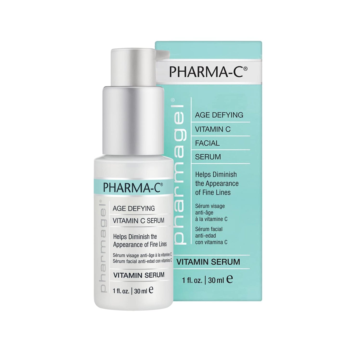 Pharmagel Pharma-C Vitamin Serum | Age Defying Facial Serum | Anti-Wrinkle Face Serum | Age Spot Remover for Face - 1 oz Beauty & Personal Care Pharmagel