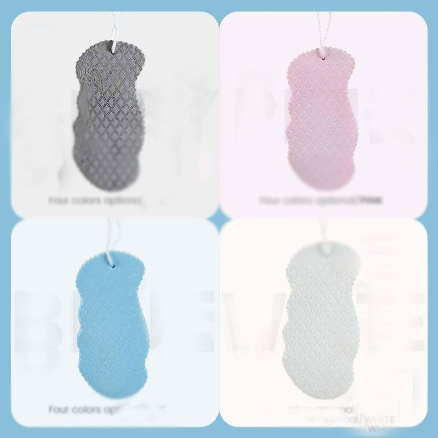 DJFKDYHPE Dry Brushing Sponge Bath Sponge Body Dead Skin Remover Exfoliating Massager Cleaning Shower Brush(Pink) Beauty and Personal Care DJFKDYHPE