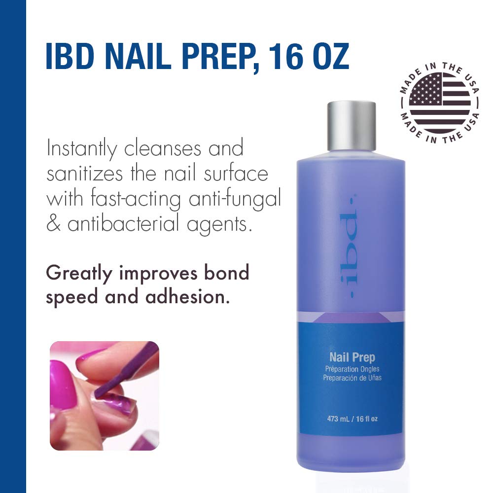IBD Nail Prep-Spray, Improves Bond Speed and Adhesion, 16 oz Beauty & Personal Care IBD