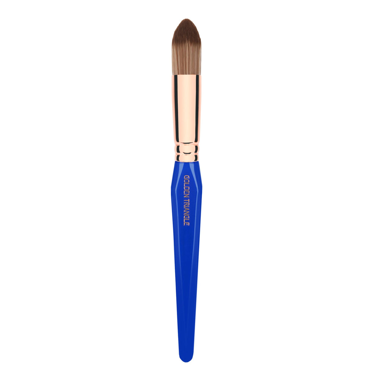 Bdellium Tools Professional Makeup Brush - Golden Triangle 949 Pointed Foundation - With All Vegan and Soft Synthetic Fibers, For Foundation
