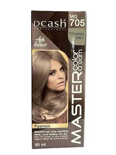 MG705 Hair Colour Permanent Hair Cream Dye Punk Emo Goth Cosplay Silver Titanium Blonde NEW by Dcash Master Beauty & Personal Care Dcash Master