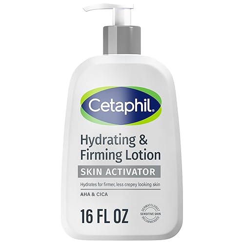 Cetaphil Skin Activator Hydrating & Firming Body Lotion 16oz, Mandelic Acid (AHA) and Centella Asiatica (CICA) Body Moisturizer, Hydrates and Firms Beauty & Personal Care Cetaphil