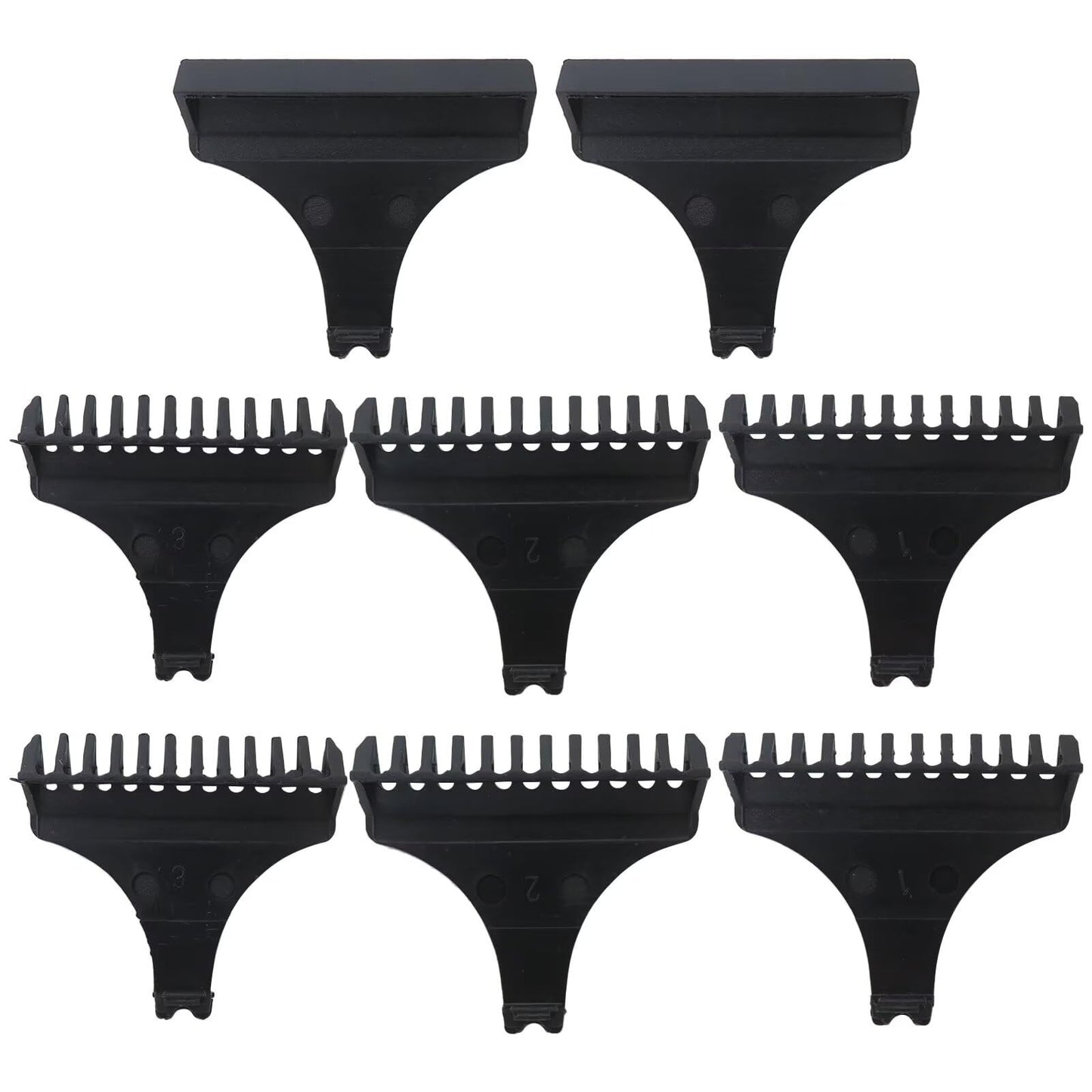 Vicue New 8Pcs Universal Hair Trimmer Clipper Limit Comb Guide Sets Replacement Hair Guides Combs Tool Beauty and Personal Care Vicue