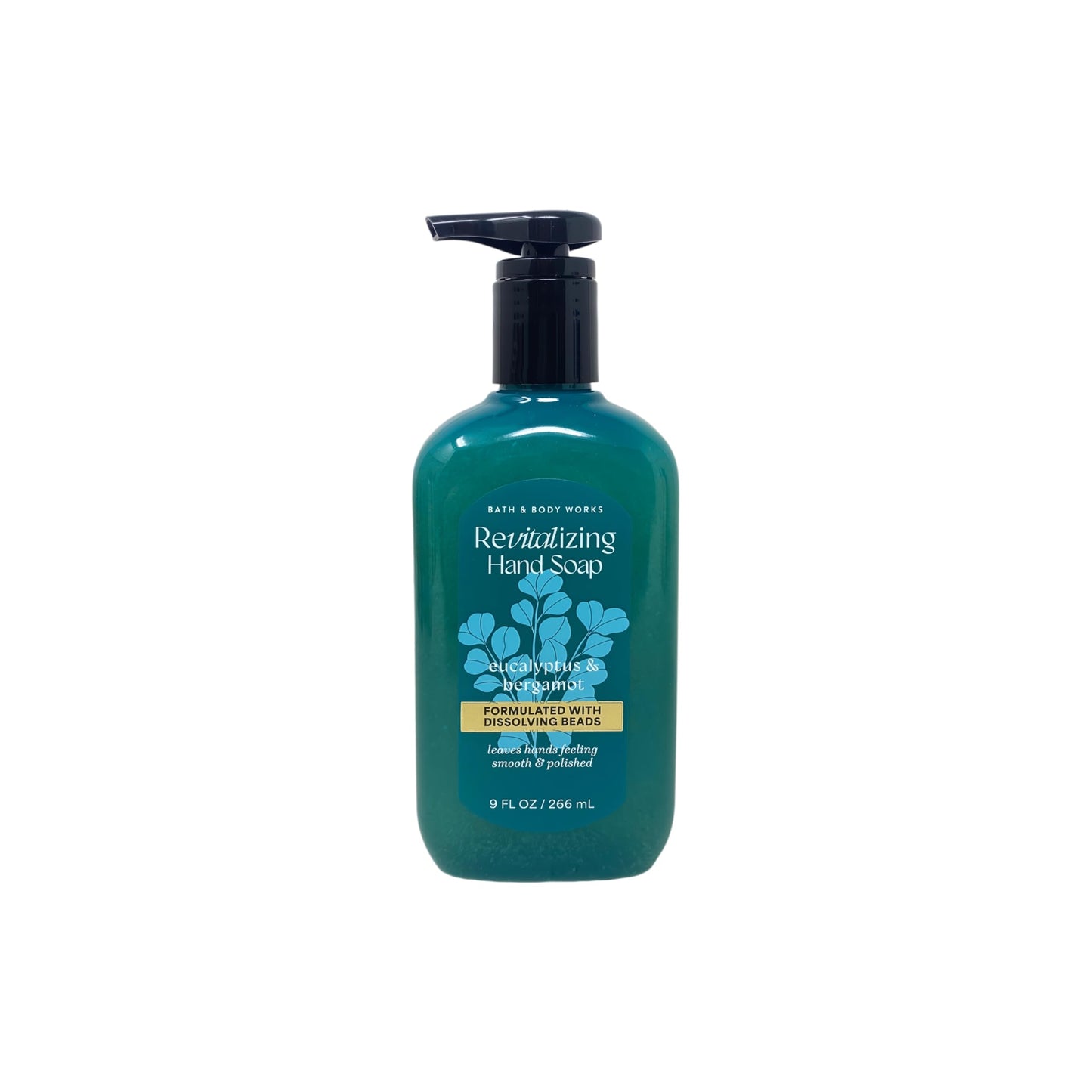 Bath & Body Works Eucalyptus & Bergamot 3 Revitalizing Gel Hand Soap with an Aloe Vera Sample Soap Beauty & Personal Care Bath & Body Works