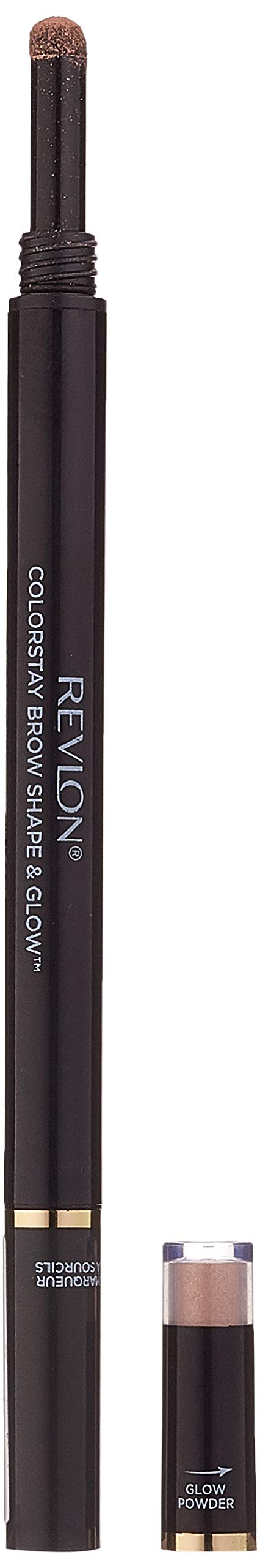Revlon ColorStay Brow Shape and Glow, Soft Black Beauty & Personal Care REVLON