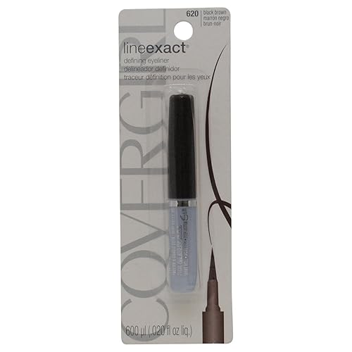 COVERGIRL Lineexact Liquid Eyeliner Black Brown 620, 0.02 Oz Beauty & Personal Care COVERGIRL