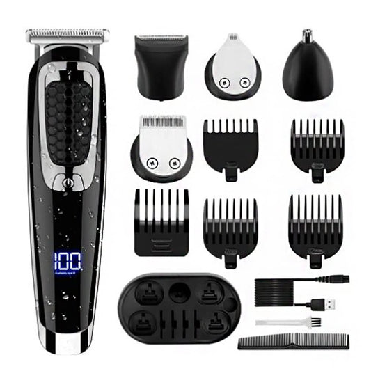 QDKVTNDJZ Hair Clippers for Men, Professional Electric Trimmer for Body Beard trimer Male Cutting Machine Haircut Mustache Cordless Kit Beauty and Personal Care QDKVTNDJZ