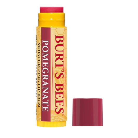 Burt's Bees 100% Natural Moisturizing Lip Balm, Pomegranate with Beeswax and Fruit Extracts, 1 Tube Beauty & Personal Care Burt's Bees
