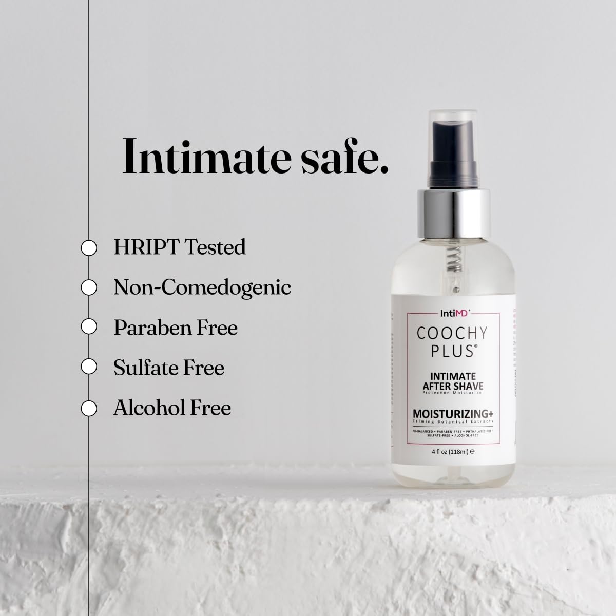 IntiMD COOCHY Intimate After Shave Protection Moisturizer Plus By : Delicate Soothing Mist For The Pubic Area & Armpits - Antioxidant Formula Beauty and Personal Care IntiMD