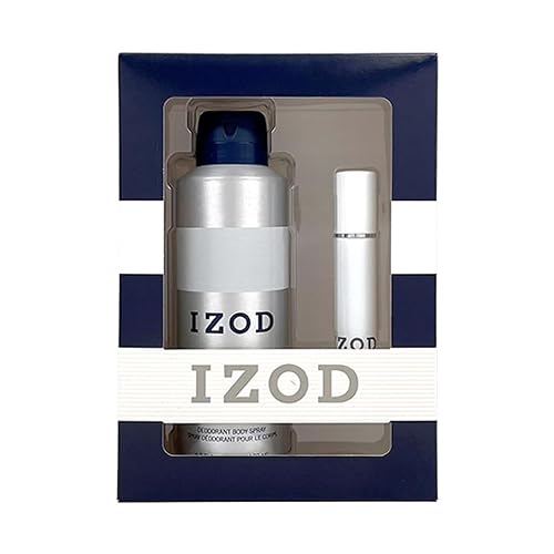 IZOD White Collection .5 Oz Eau De Toilette + 6.8 Body Spray Beauty & Personal Care IZOD