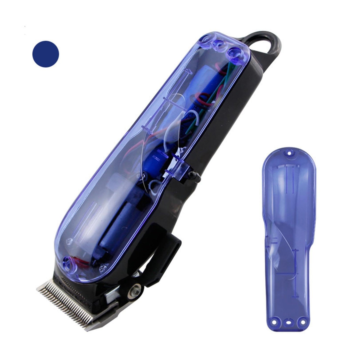Plastic DIY Cordless Clips Hair Clippers Clear DIY Back Cover Case Replacement for Wahl 8148, Blue Beauty and Personal Care DAGIJIRD