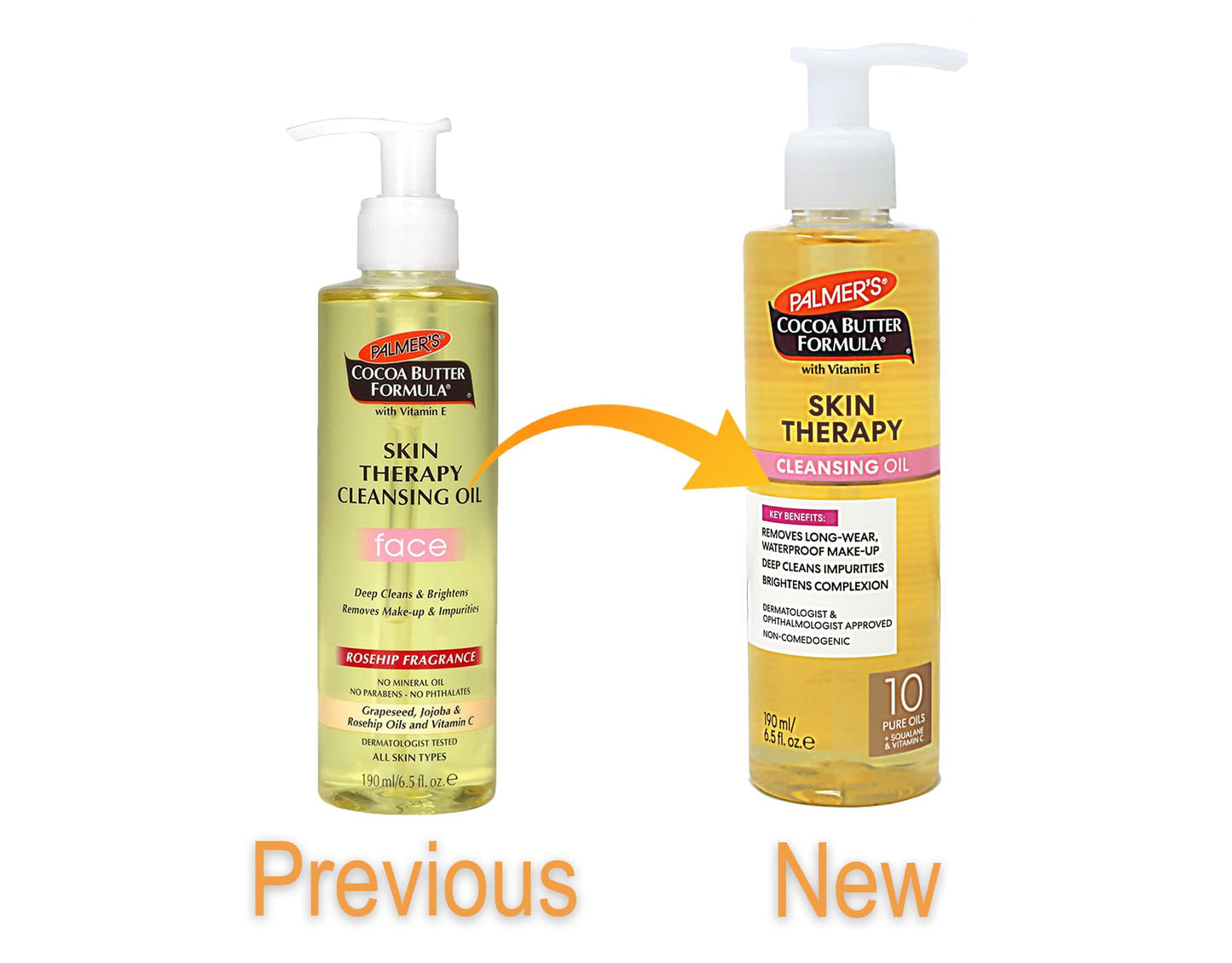 Palmers Cocoa Butter Skin Therapy Cleansing Oil 5 oz. Pump by Palmers Beauty & Personal Care Palmers