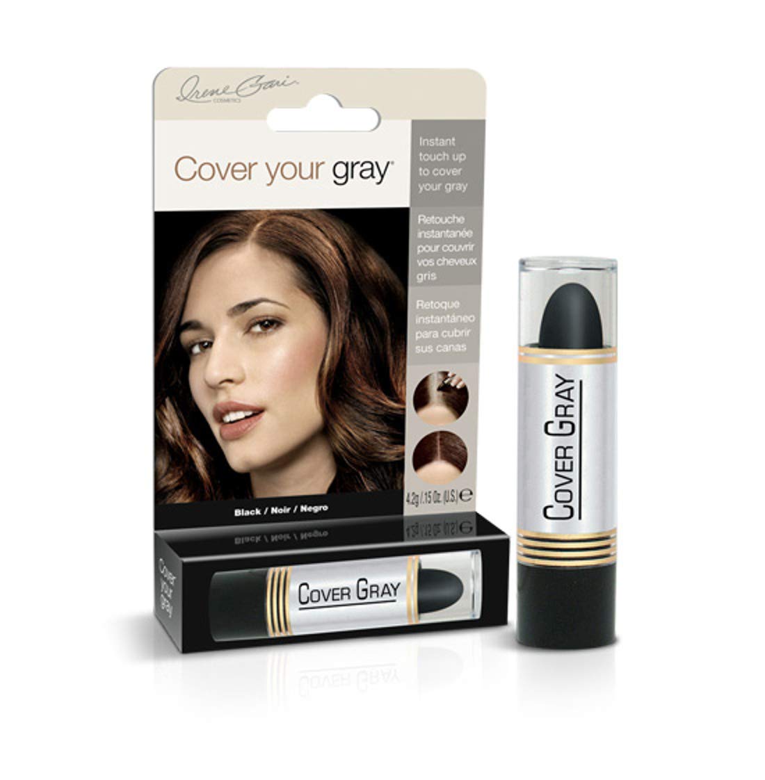 Cover Your Gray Hair Color Touch Up Stick - Black Beauty & Personal Care Cover Your Gray