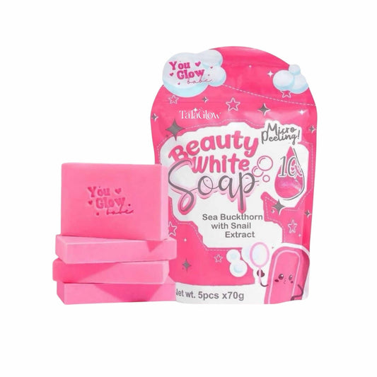 1 Pack You Glow Babe Beauty White Soap Sea Buckthorn with Snail Extract - 5 Bars x 70g Beauty & Personal Care Beauty Milk