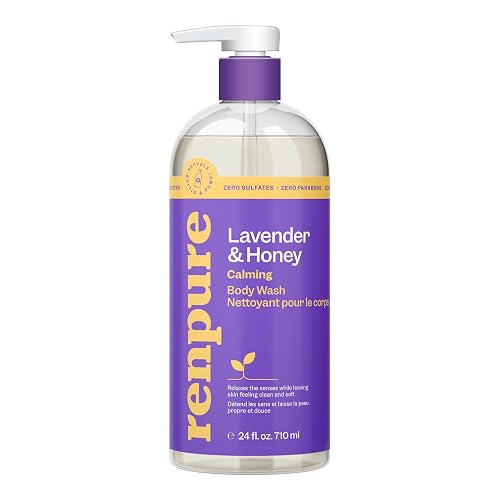 RENPURE Renpure Body Wash, Lavender & Honey, 24 Fl Oz Beauty & Personal Care RENPURE