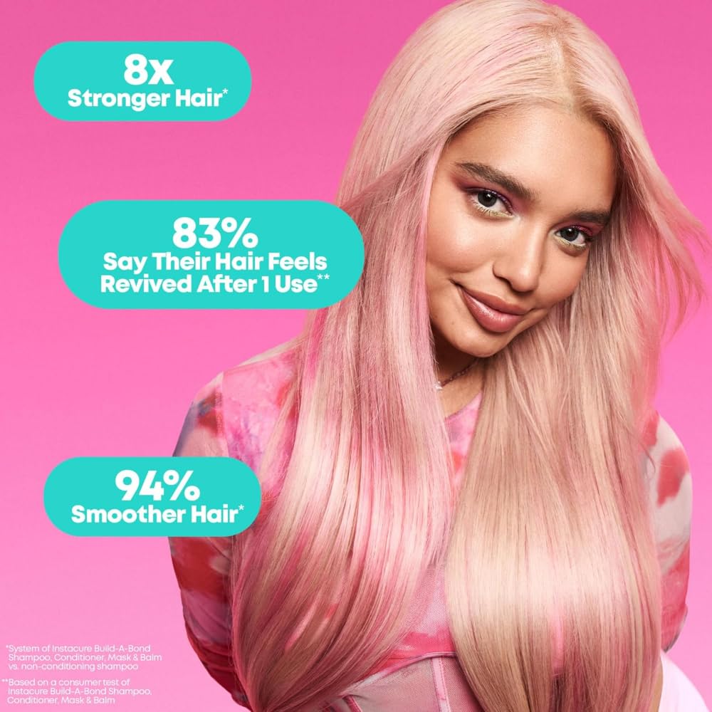Matrix Instacure Build-A-Bond Mini Trial Kit for Damaged Hair - Shampoo, Conditioner, and Mask Set,Repairs & Strengthens Hair with 1 Billion Bonds Per Beauty & Personal Care MATRIX