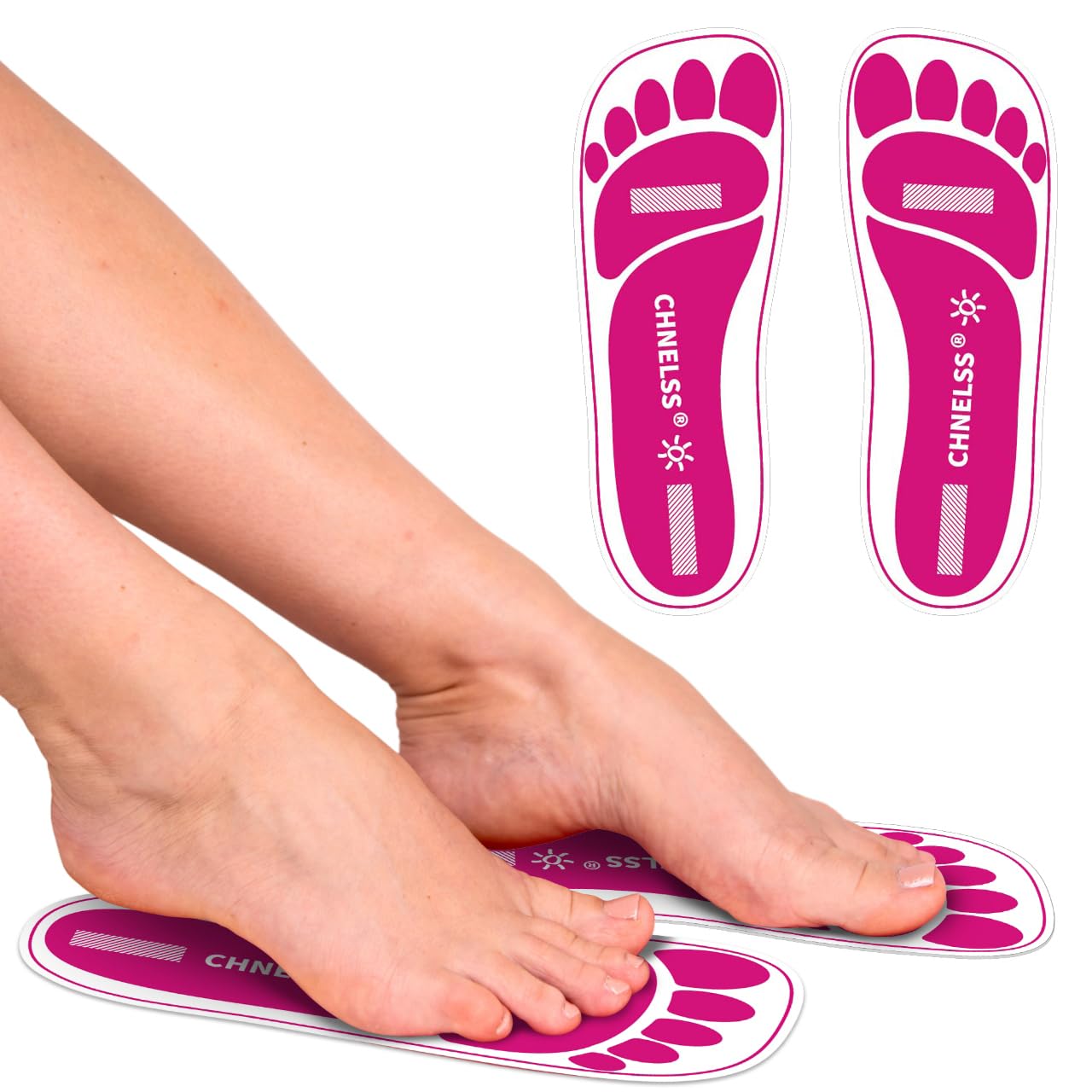 Pink 180 Pairs(360Feets) Spray Tan Feet Pads for Sunless Tanning Airbrush Spray Tan Sole Protecter Beauty & Personal Care CHNELSS