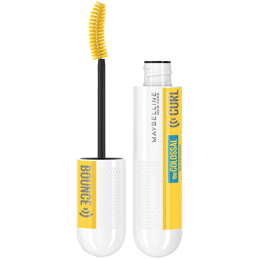 Maybelline Volum' Express Colossal Curl Bounce Waterproof Curling Mascara, Very Black, 1 Count Beauty & Personal Care MAYBELLINE