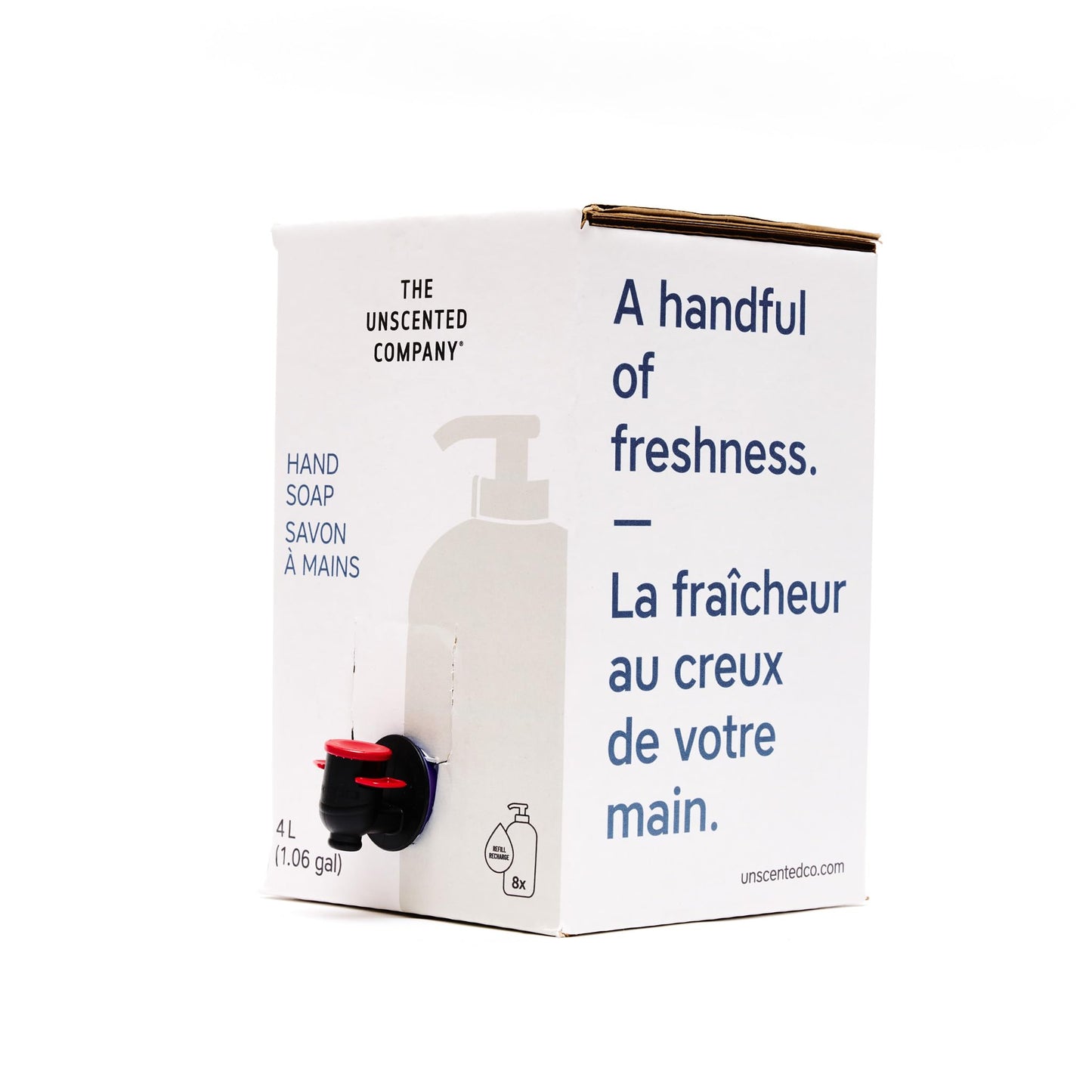 The Unscented Company, Box Soap Hand Home Refill, 140.8 Fl Oz Beauty & Personal Care The Unscented Company