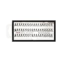 Red Cherry Knot Free Flare Short Individual Lashes, Black (Pack of 6) Beauty & Personal Care Red Cherry
