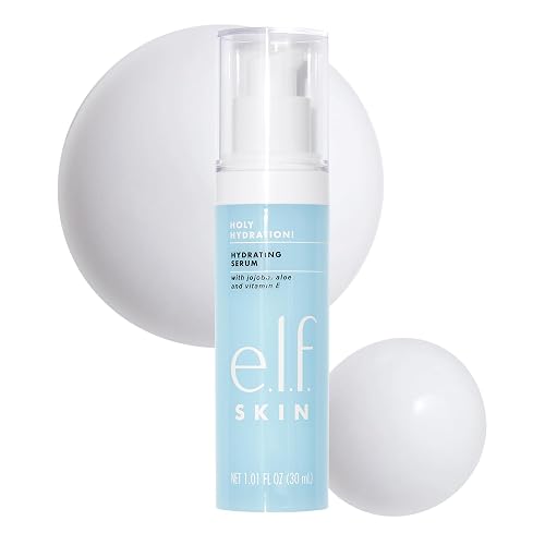 e.l.f. SKIN Holy Hydration! Hydrating Serum, Ultra Moisturizing Formula, Strengthens & Protects Skin, 1.01 Fl Oz, 30 ml Beauty & Personal Care e.l.f.