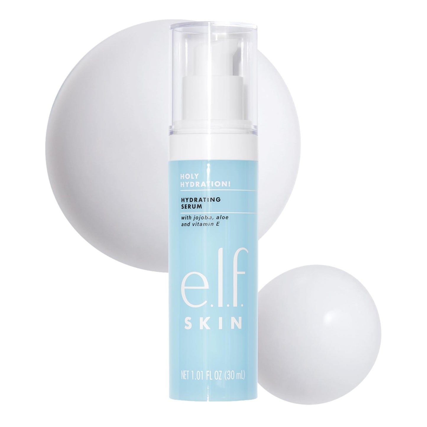 e.l.f. SKIN Holy Hydration! Hydrating Serum, Ultra Moisturizing Formula, Strengthens & Protects Skin, 1.01 Fl Oz, 30 ml Beauty & Personal Care e.l.f.