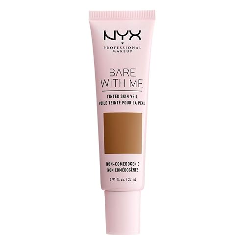 NYX PROFESSIONAL MAKEUP Bare With Me Tinted Skin Veil, Lightweight BB Cream - Cinnamon Mahogany Beauty & Personal Care NYX PROFESSIONAL MAKEUP
