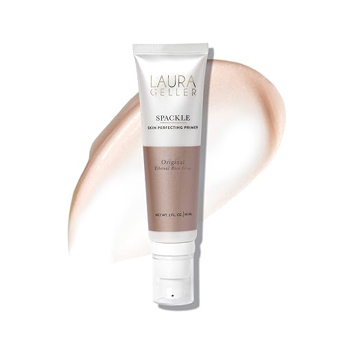 LAURA GELLER NEW YORK Spackle Primer - Ethereal Rose Glow - Super-Size 2 Fl Oz - Hyaluronic Acid Makeup Primer for Mature Skin Beauty & Personal Care LAURA GELLER NEW YORK