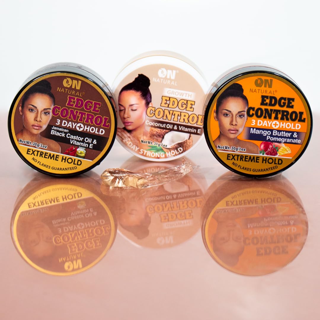On Natural Edge Control Extreme Hold-Mango Butter and Pomegranate (1oz) Beauty & Personal Care On Natural