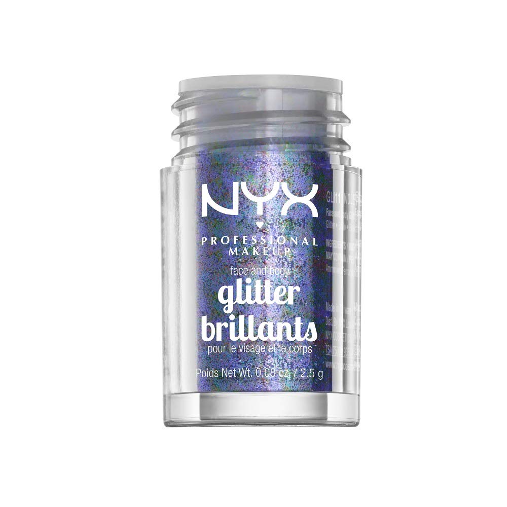 NYX PROFESSIONAL MAKEUP Face & Body Glitter, Violet Beauty & Personal Care NYX PROFESSIONAL MAKEUP
