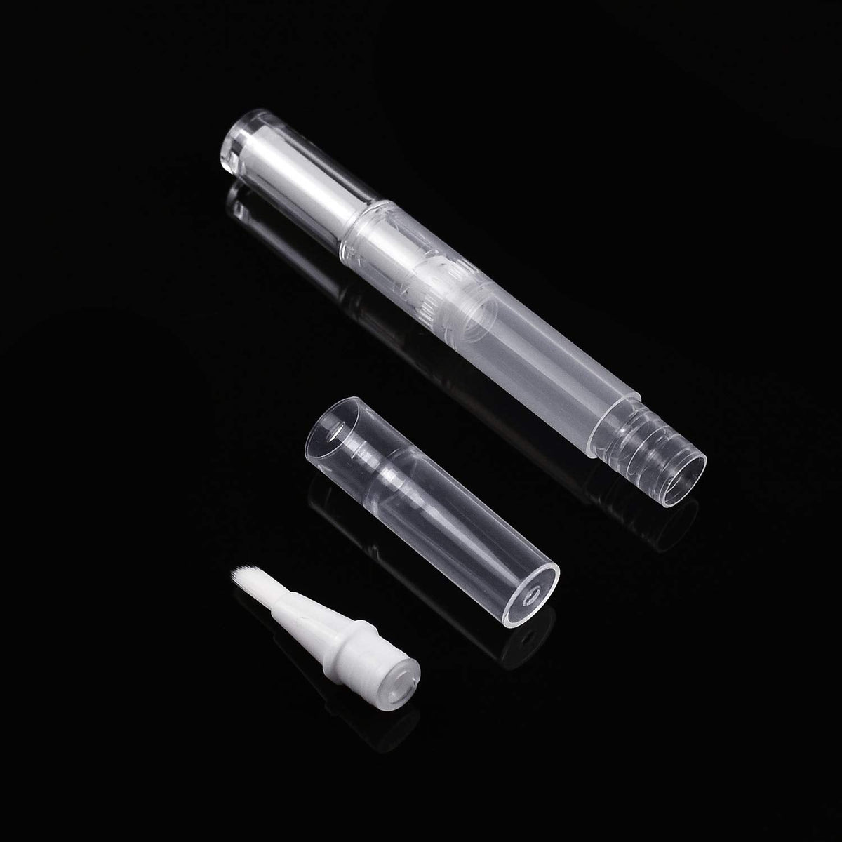 Awpeye 30Pack 3ML Transparent Twist Pens, Empty Nail Oil Pen Brush Cosmetic Lip Gloss Container Applicators Beauty & Personal Care Awpeye