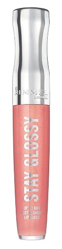 Rimmel Stay Glossy Lipgloss, Swingin' Mandarin, 0.18 Fl Oz (Pack of 1) Beauty & Personal Care Rimmel