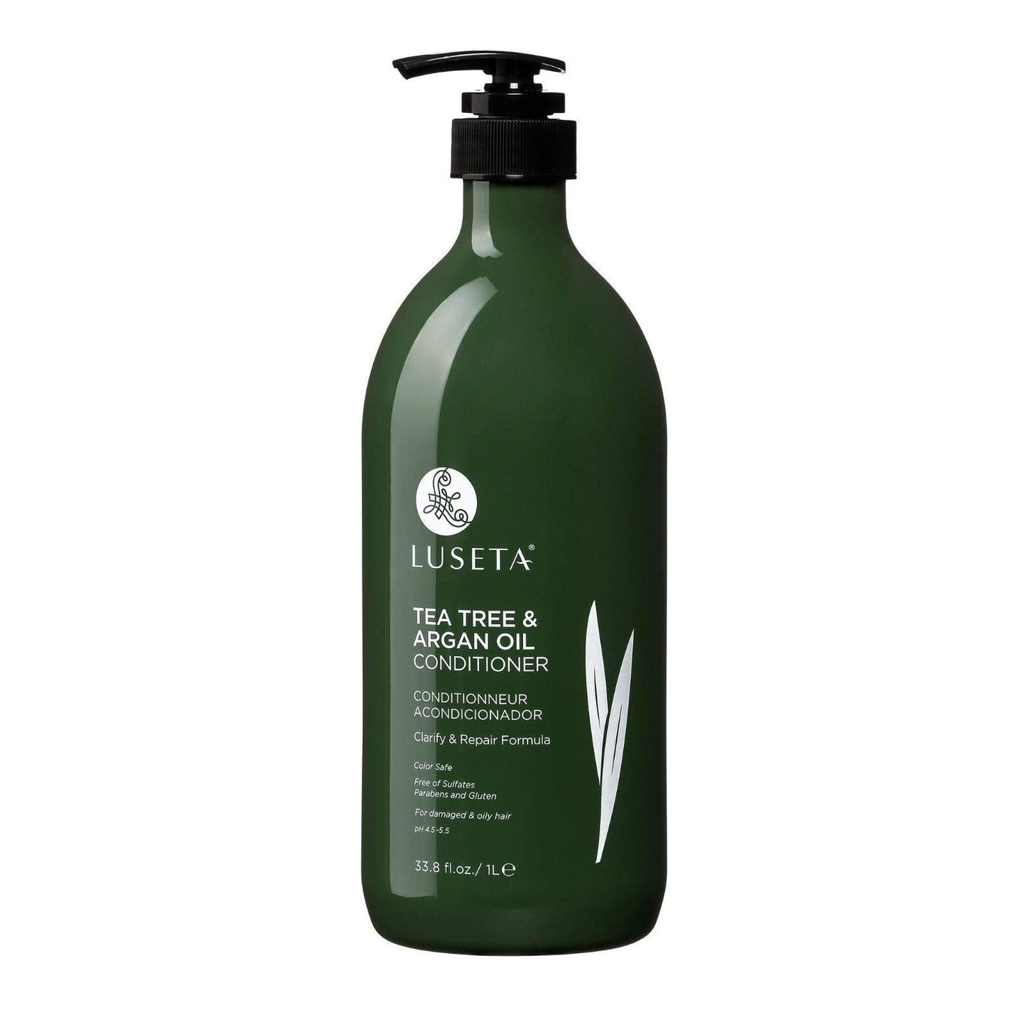 Luseta Tea Tree & Argan Oil Detangling Shampoo & Conditioner Set, 2 x 33.8 Oz Beauty & Personal Care L LUSETA