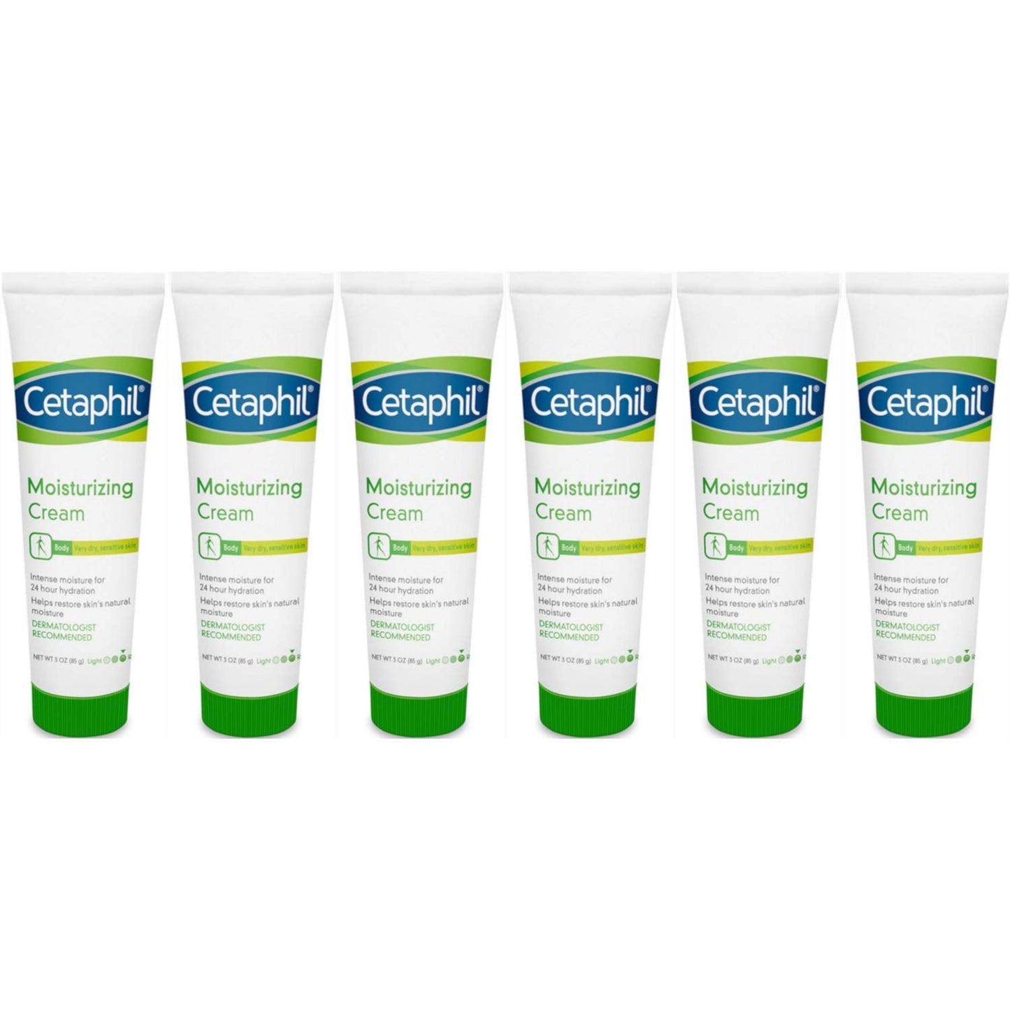 Cetaphil Fragrance Free Moisturizing Cream for Very Dry/Sensitive Skin, 3 Ounce (Pack of 3) Beauty & Personal Care Cetaphil