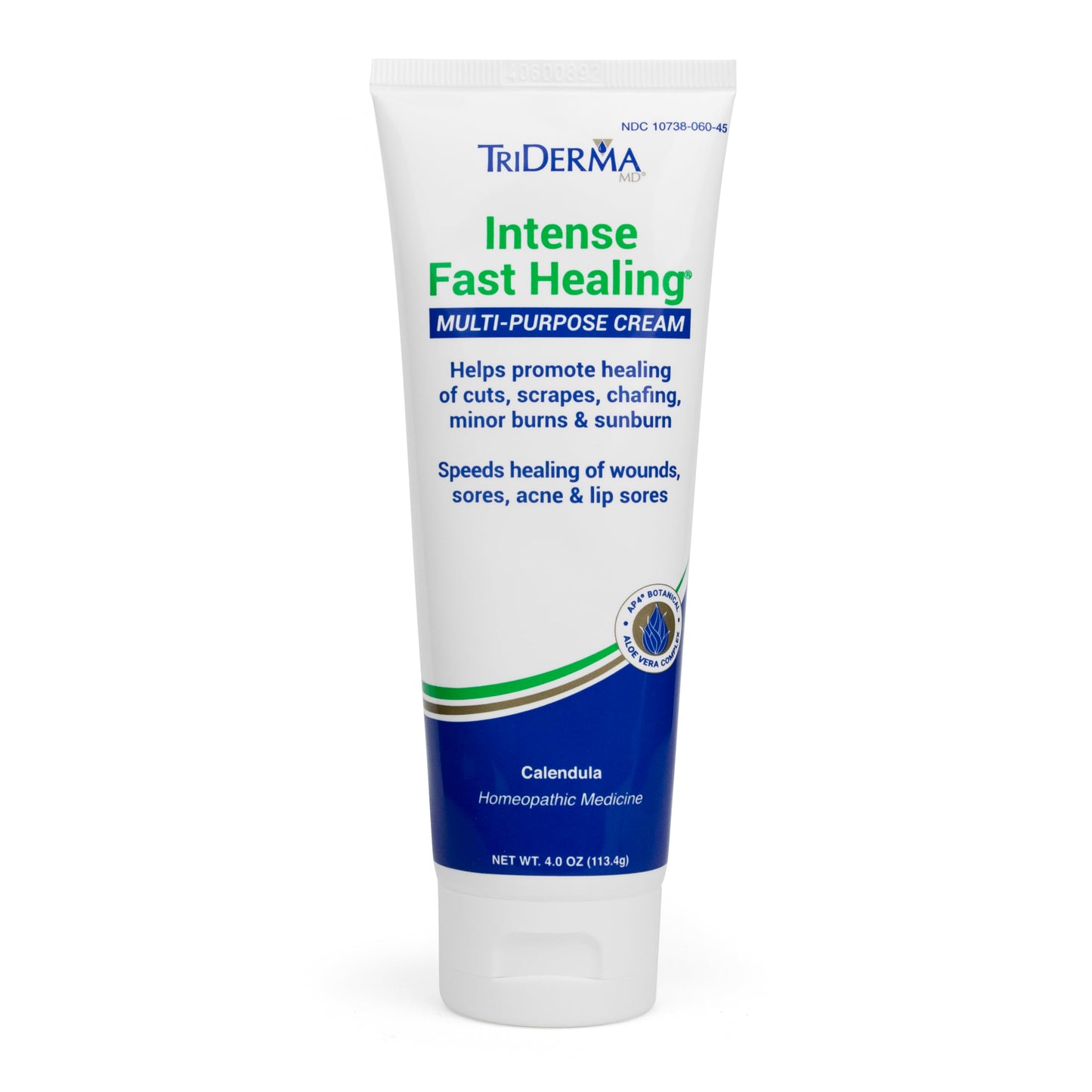 TriDerma Intense Fast Skin Healing Cream for Hard-to-Heal Skin Irritations, Sores, Rashes, Dry, Cracked Hands, Cuts, Chafing, Burns, Scrapes - First Beauty & Personal Care TriDerma