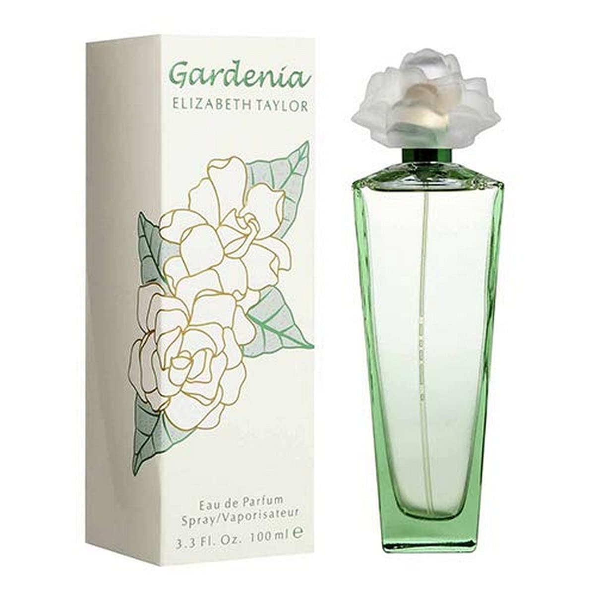 Elizabeth Taylor Gardenia | Eau de Parfum Spray | Fragrance for Women | Floral, Green, and Musky Scent | 100 mL / 3.3 fl oz Beauty & Personal Care Elizabeth Taylor