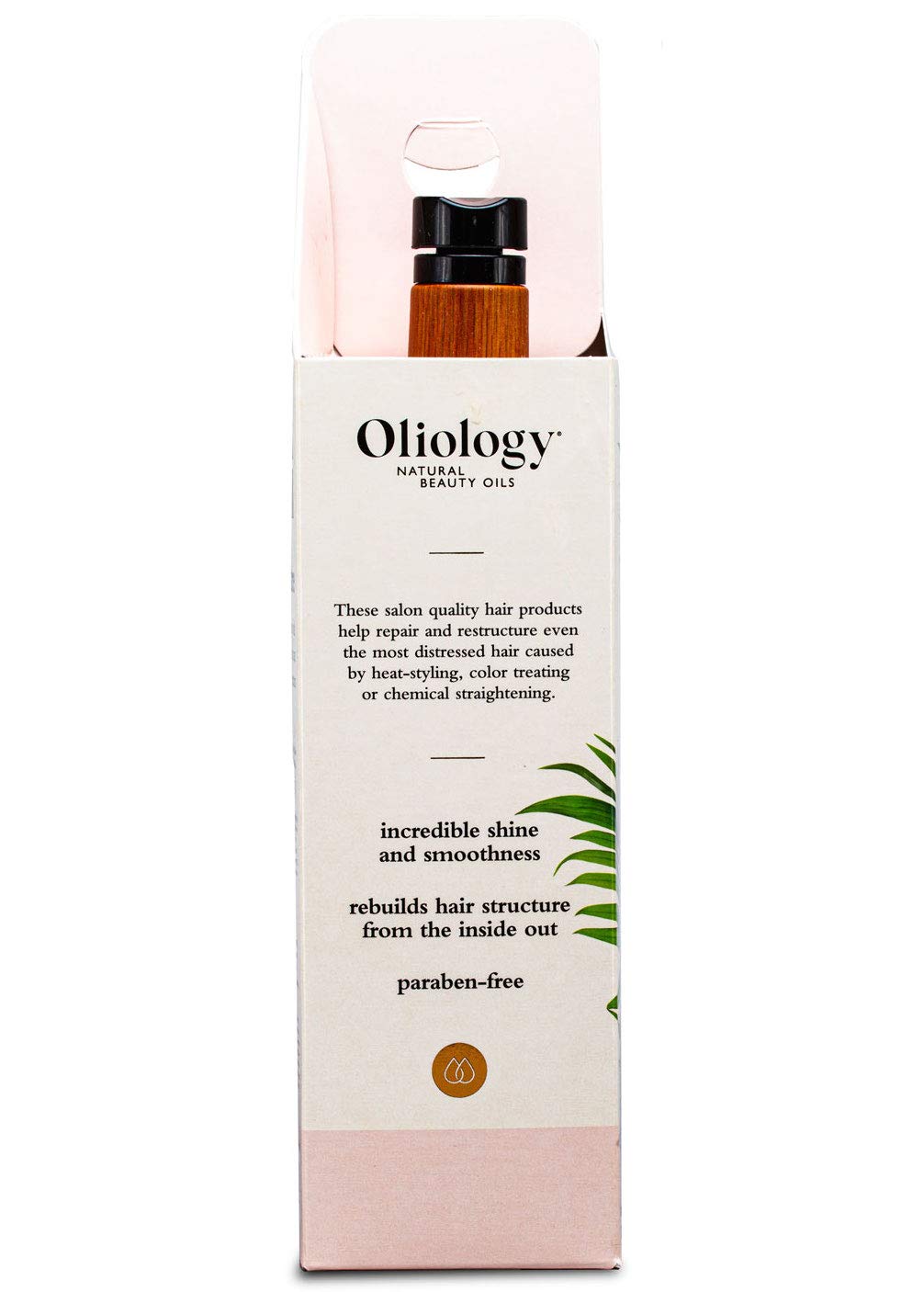 Oliology Nutrient Rich Coconut Oil Shampoo & Conditioner Combo Pack - Helps Restore Damaged Hair | Provides Intense Shine | Moisturizing | Made Beauty & Personal Care Oliology